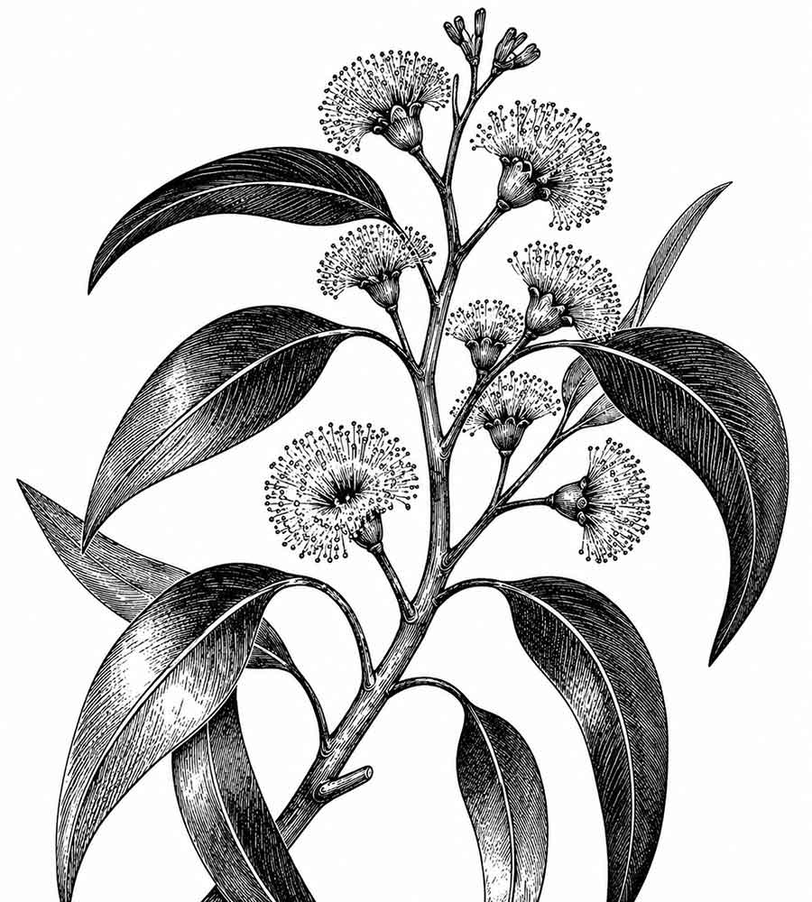 Eucalyptus roll-on essential oil scent option for travel refreshment