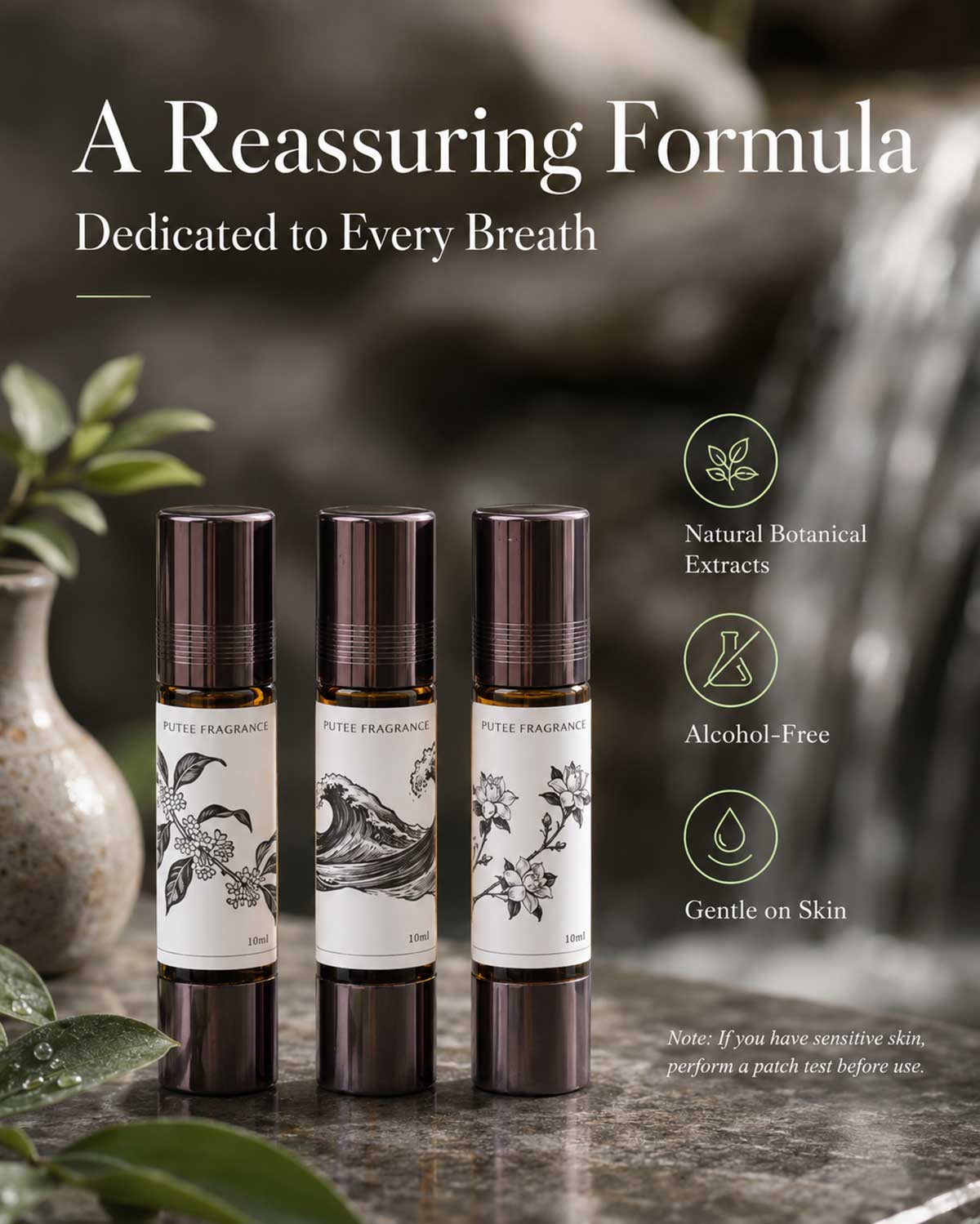 Wholesale roll-on essential oil manufacturer with plant-based formula options